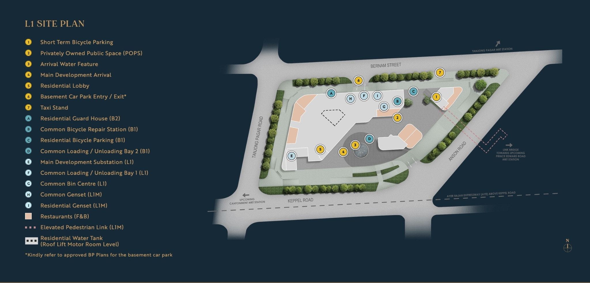 Newport Residences L1 Site Plan