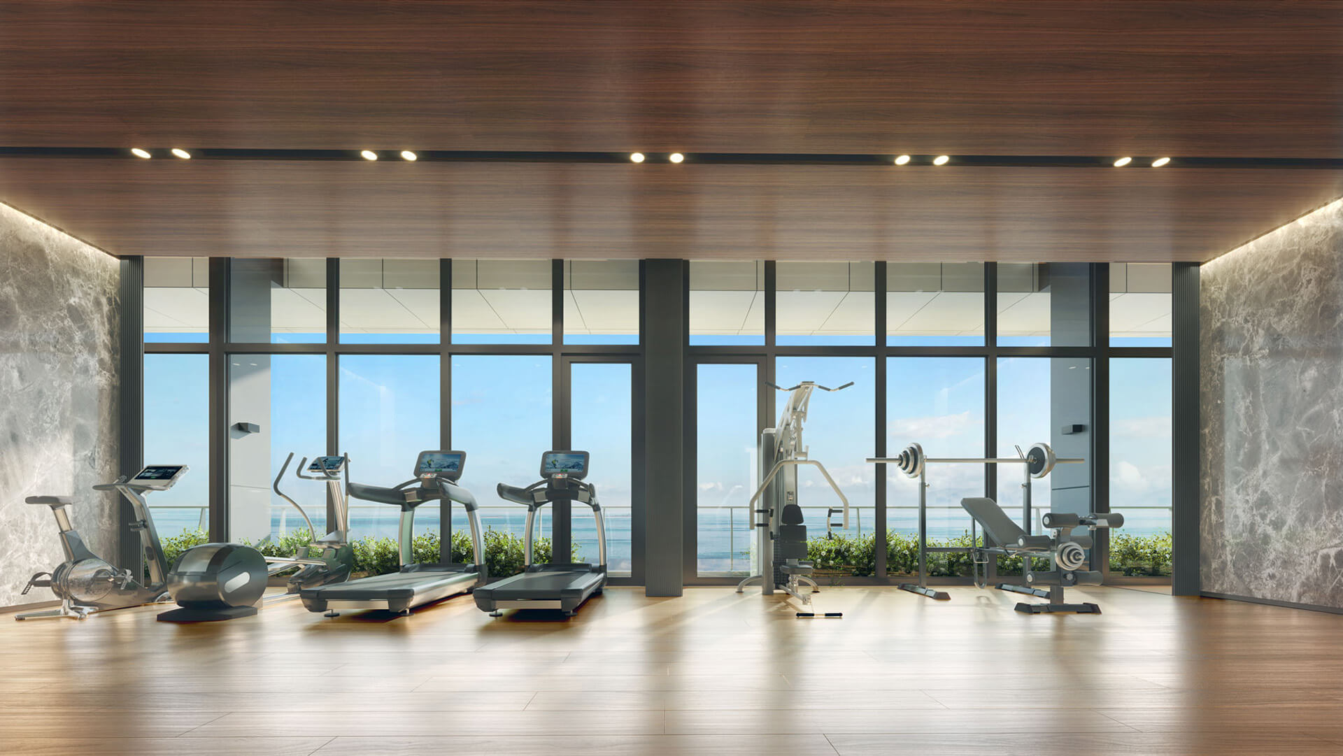 Newport Residences vista gym facility